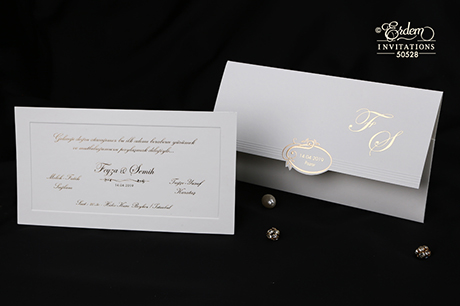 faire part blanc luxe relief papier cartonné