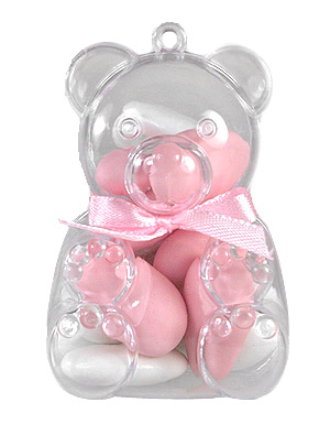 Boîte à dragées naissances ou baptêmes ourson