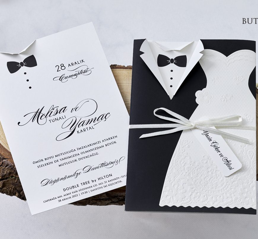 Faire part original Monsieur-Madame