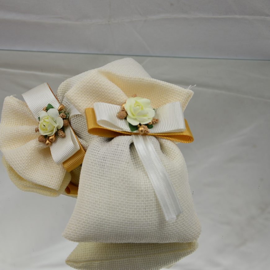 Bourse lavande beige (petite)