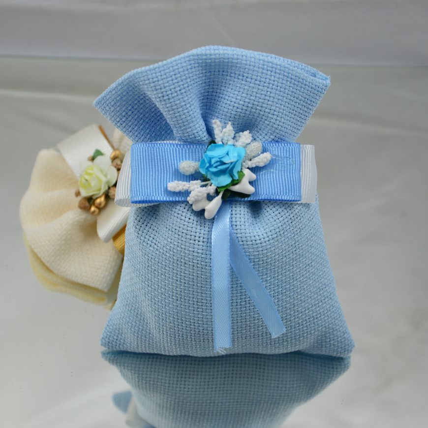 Bourse de lavande bleu (grande)