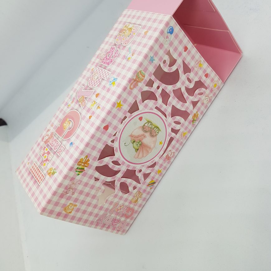 25 Boites à gâteaux naissance fille