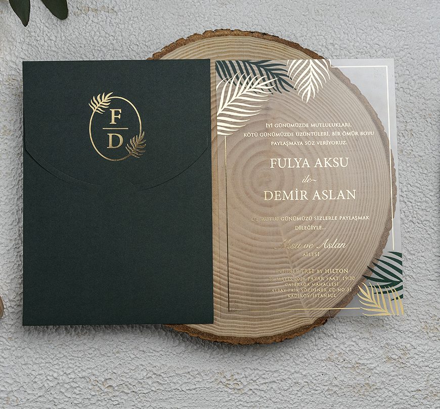 faire-part mariage plexiglas