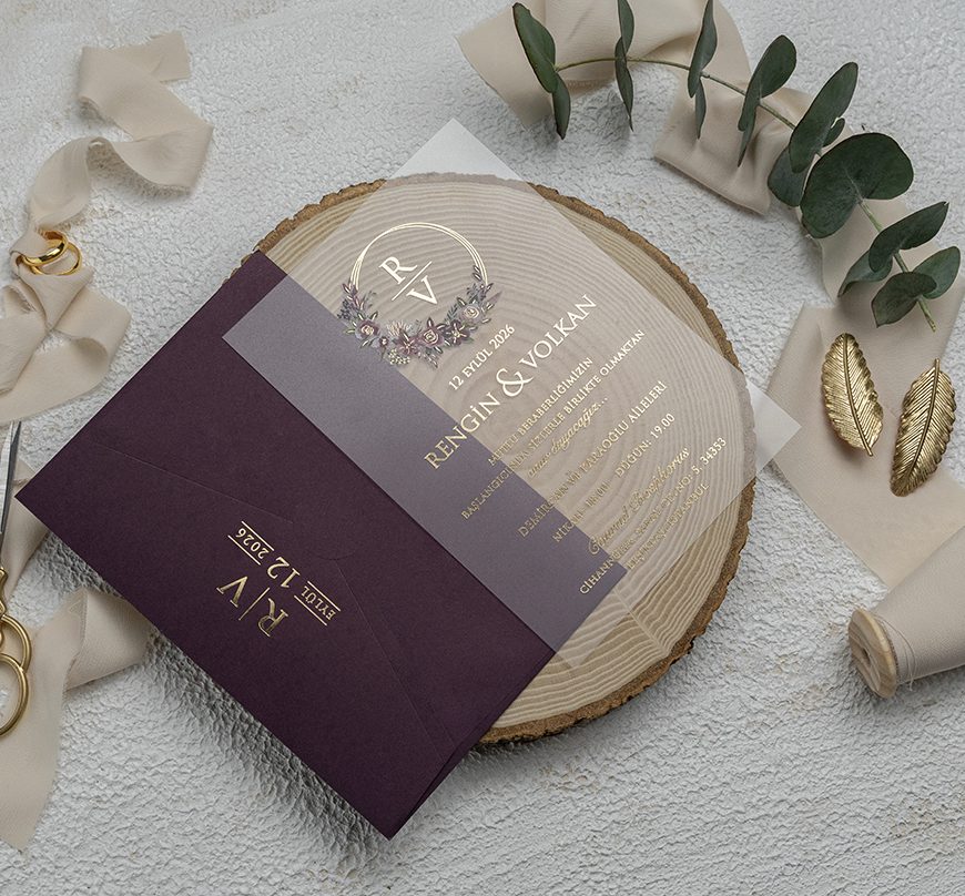 faire-part mariage plexiglas