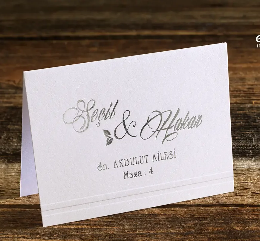 Carte de remerciement Marque place coupon-réponse