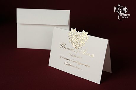 Carte de remerciement Marque place coupon-réponse