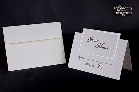 Carte de remerciement Marque place coupon-réponse